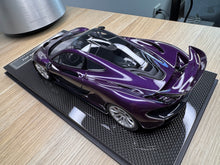 Load image into Gallery viewer, McLaren P1 - Amethyst black (dark purple) - 1:18
