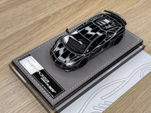Load image into Gallery viewer, Lamborghini Aventador SV - Gloss Black / Luminous Stripes - 1:43
