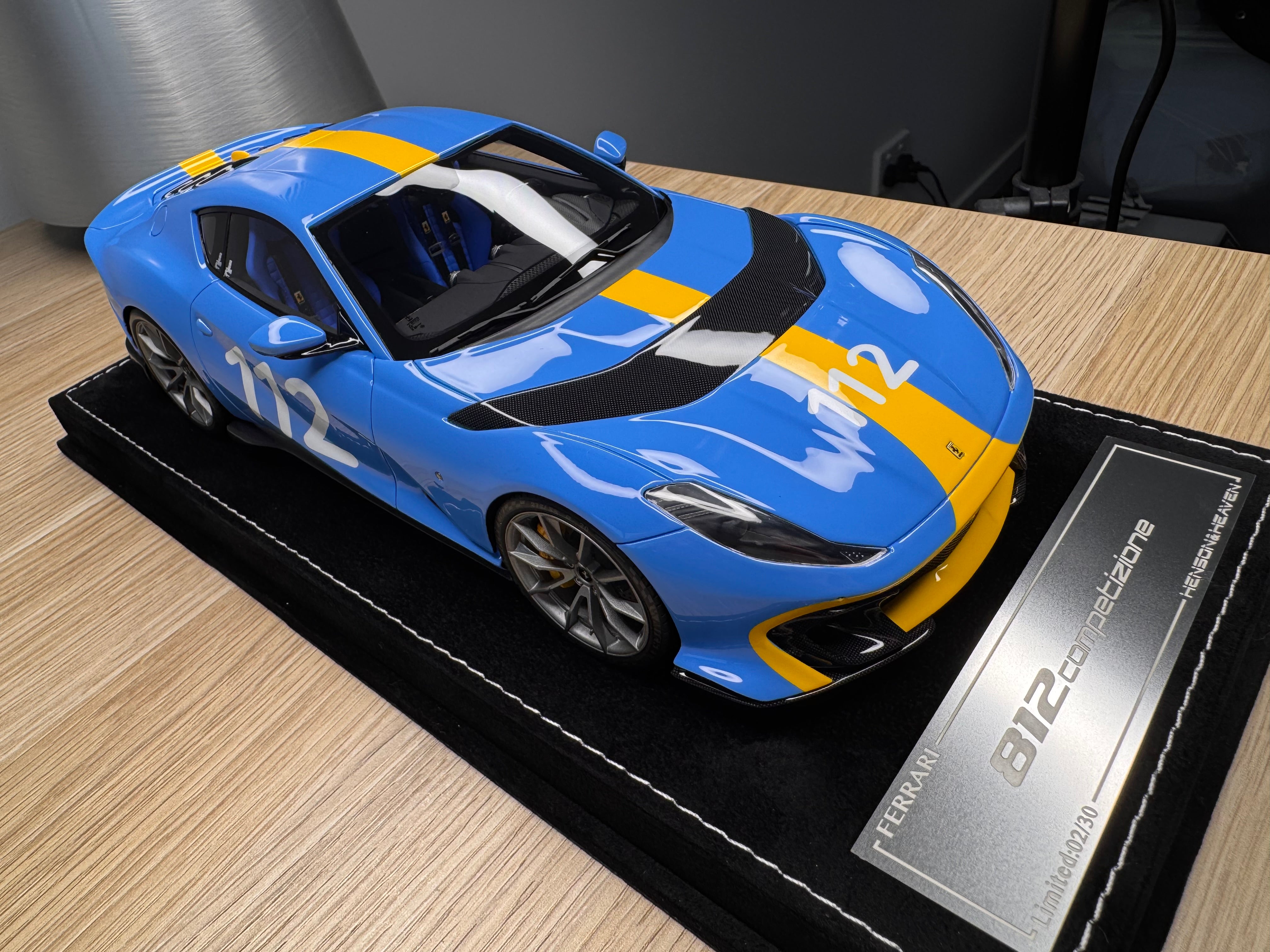 Ferrari 812 Competizione - 112 livery - 1:18
