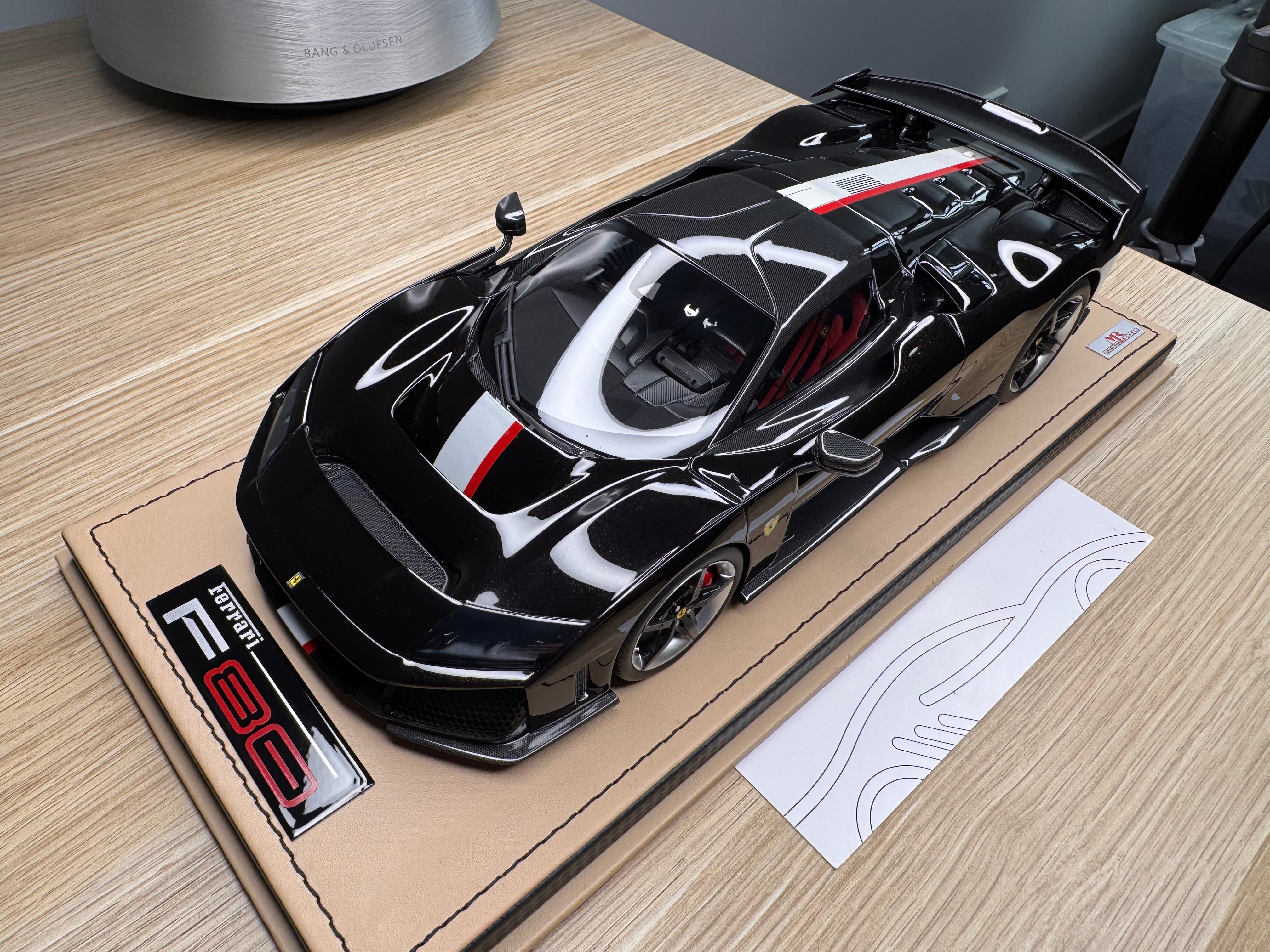 Ferrari F80 - Nero Daytona with livery LE49 - 1:18
