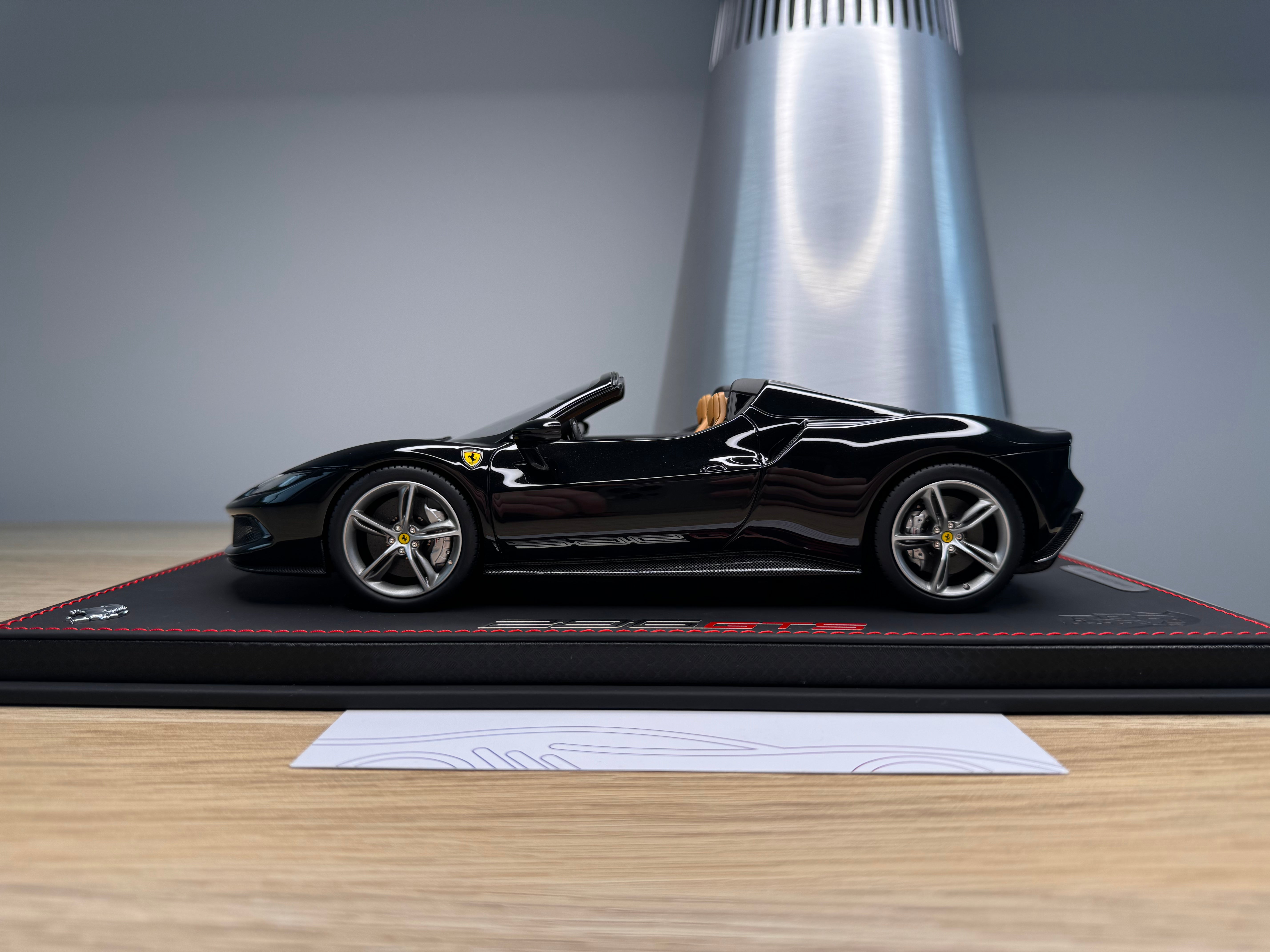 Ferrari 296 GTS - Nero Daytona - 1:18