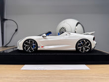 Load image into Gallery viewer, Bugatti Mistral - Pearl White - 1:18
