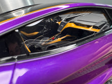 Load image into Gallery viewer, Lamborghini Revuelto - Viola Pasifae with yellow livery - 1:18
