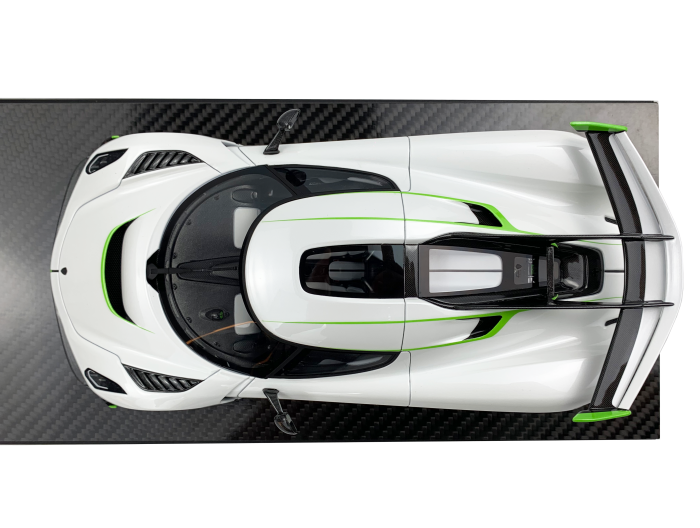 Koenigsegg Jesko 7362 PMC Special Project - Crystal White - 1:18
