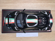 Load image into Gallery viewer, Ferrari 488 Pista Piloti - Nero Daytona with WEC decals - 1:18
