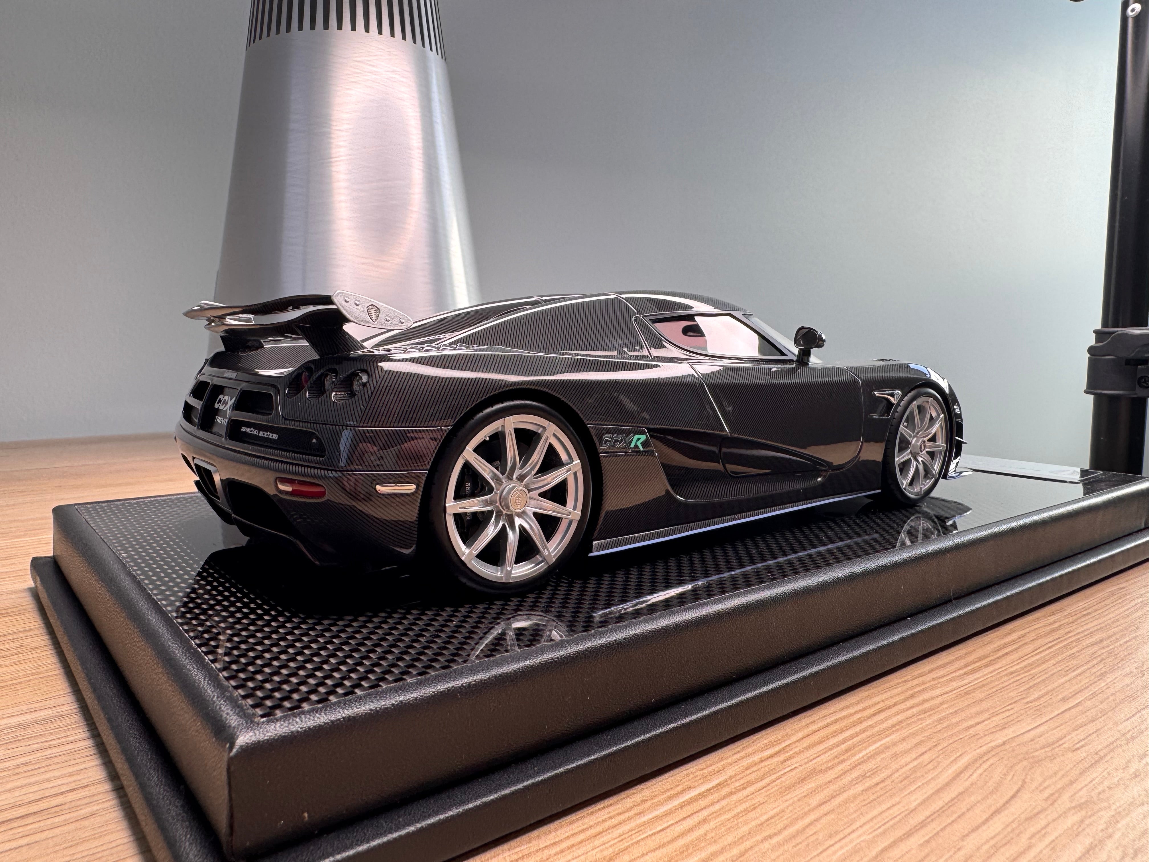 Koenigsegg CCXR - Black Carbon - 1:18