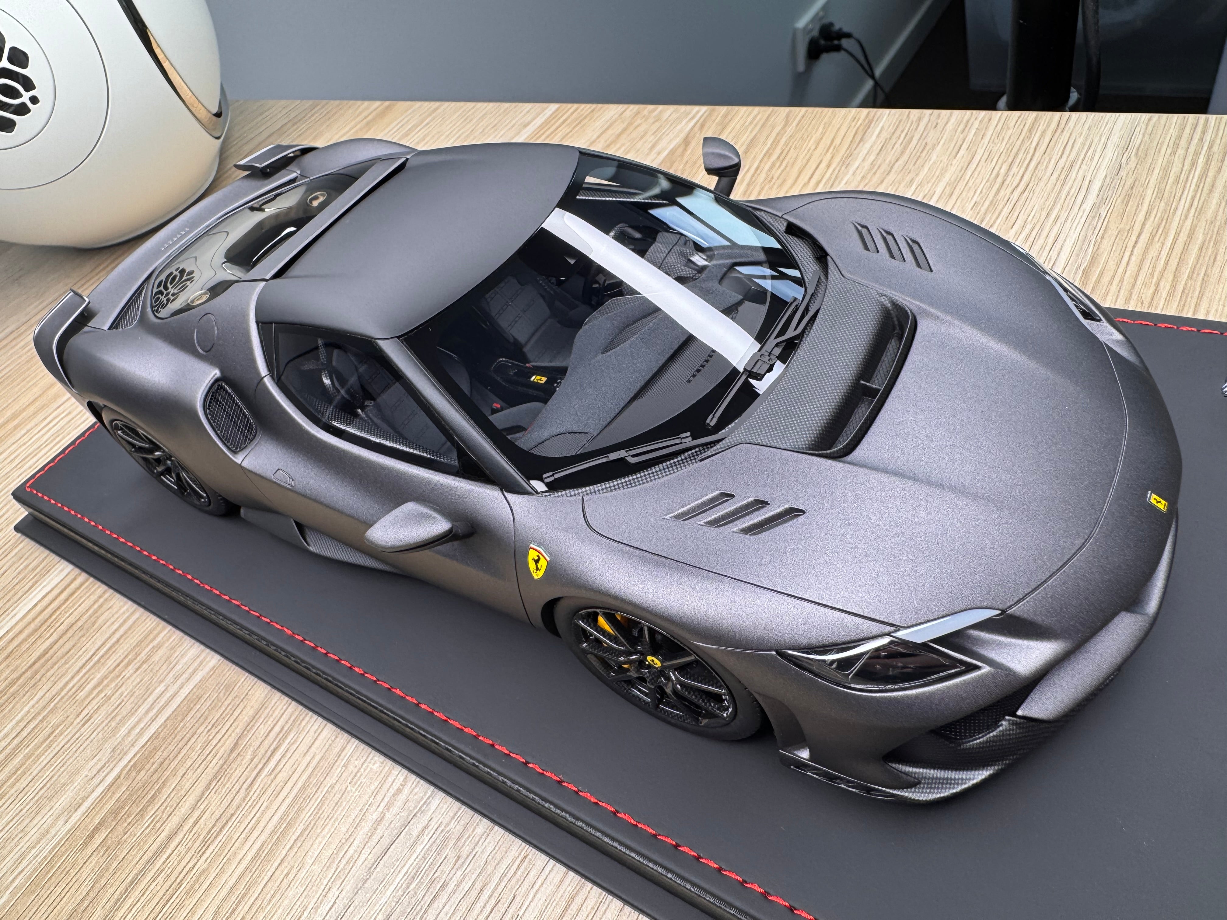 Ferrari 296 Speciale - Grigio Silverstone matte LE12 - 1:18