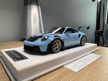 Load image into Gallery viewer, Porsche 911 992 GT3RS - Baby Blue - 1:18
