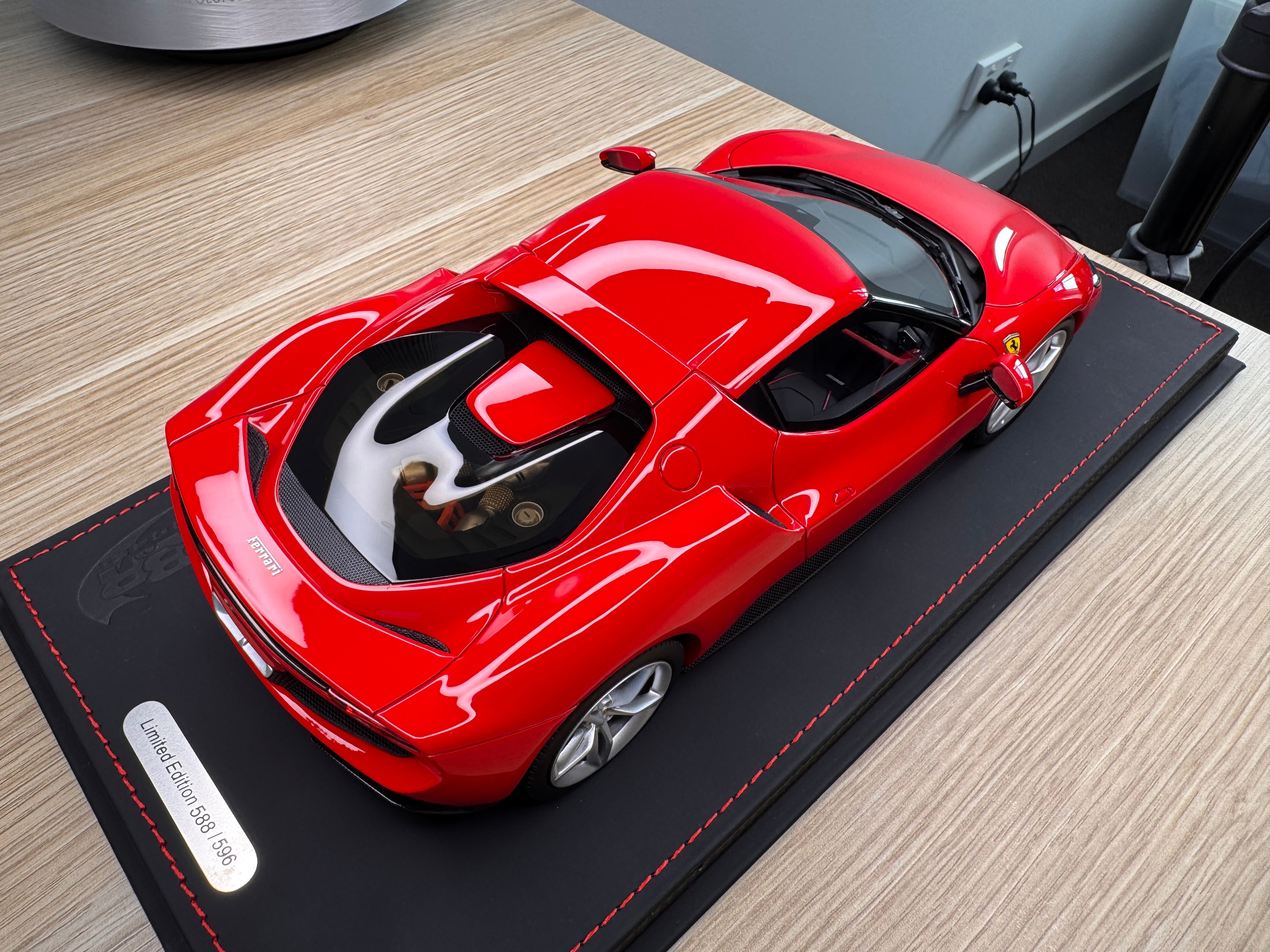 Ferrari 296 GTB - Rosso Corsa - 1:18