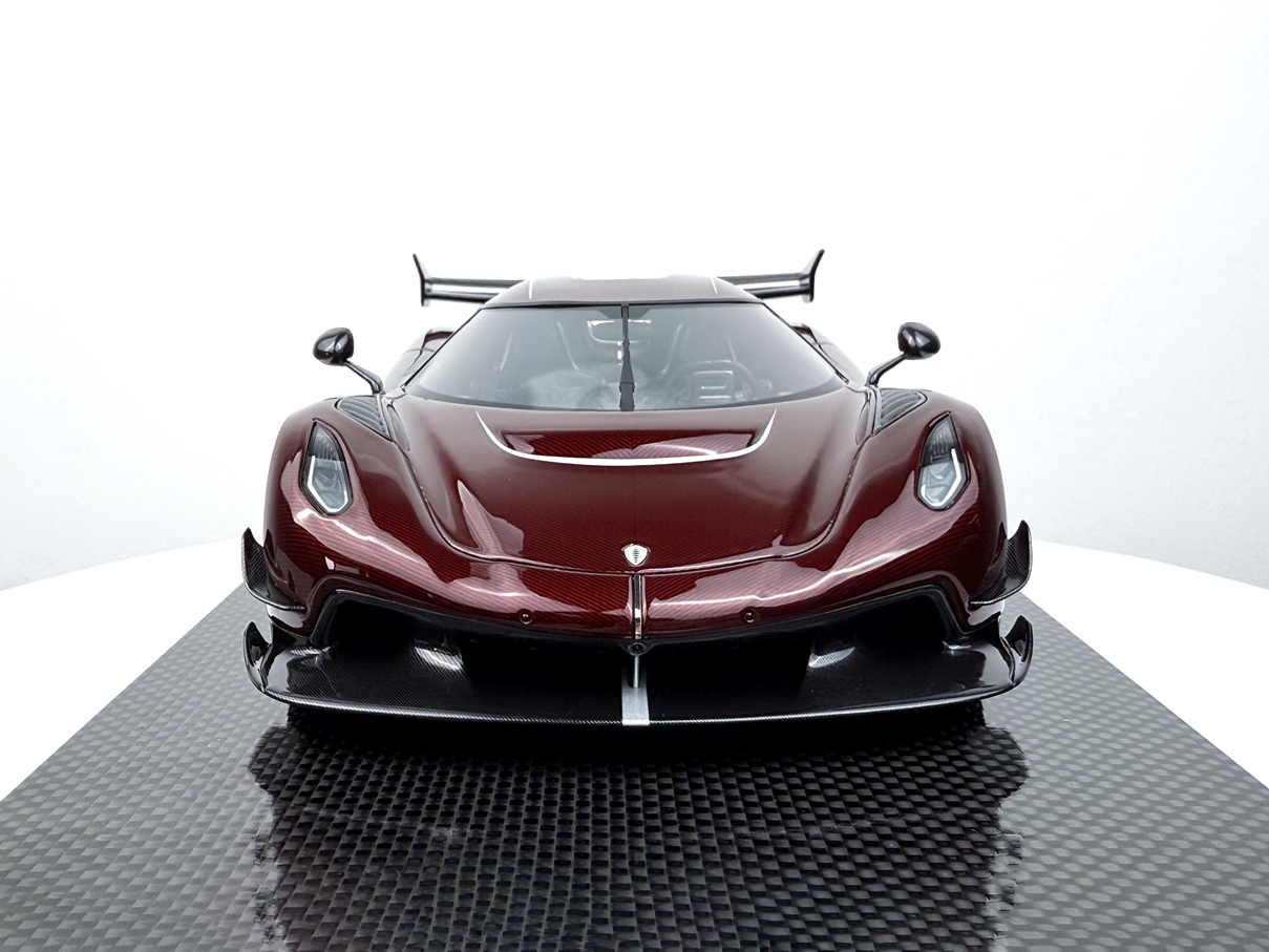 Koenigsegg Jesko 7272 Falcon PMC Special Project - red tinted carbon - 1:18