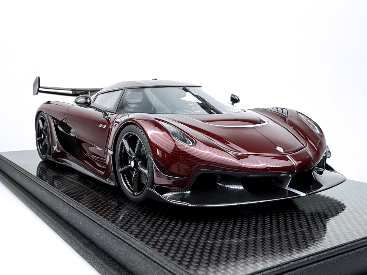 Koenigsegg Jesko 7272 Falcon PMC Special Project - red tinted carbon - 1:18