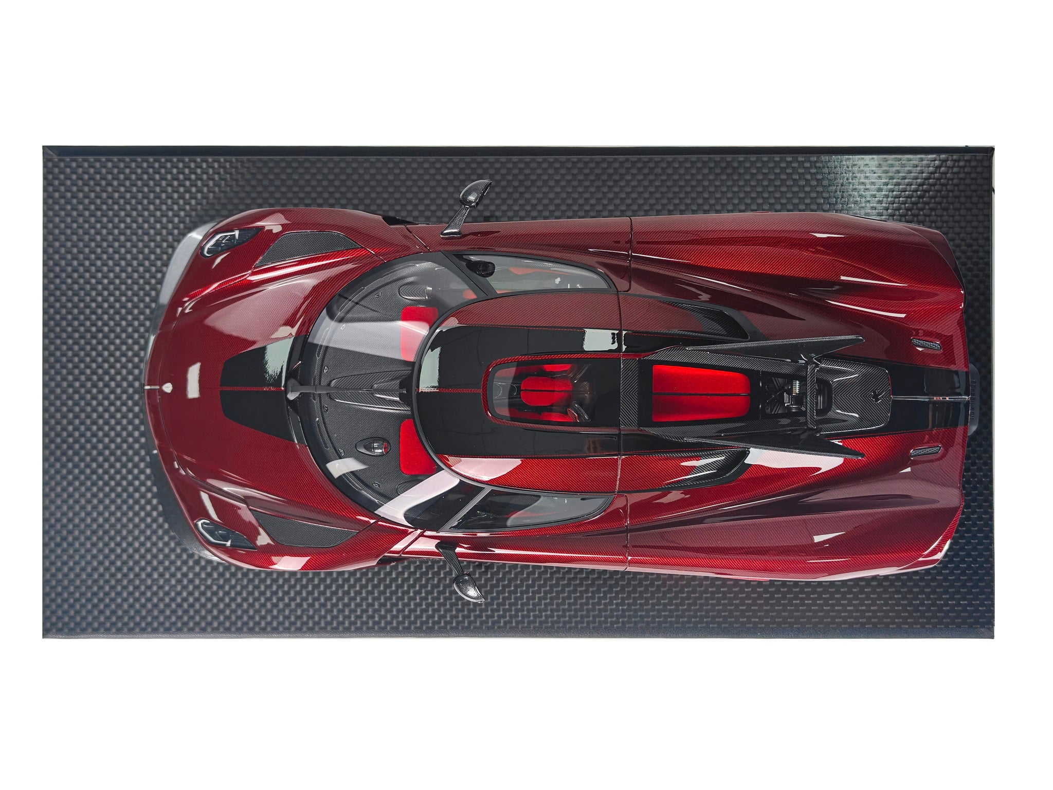 Koenigsegg Jesko 7290 PMC Special Project - red tinted carbon - 1:18