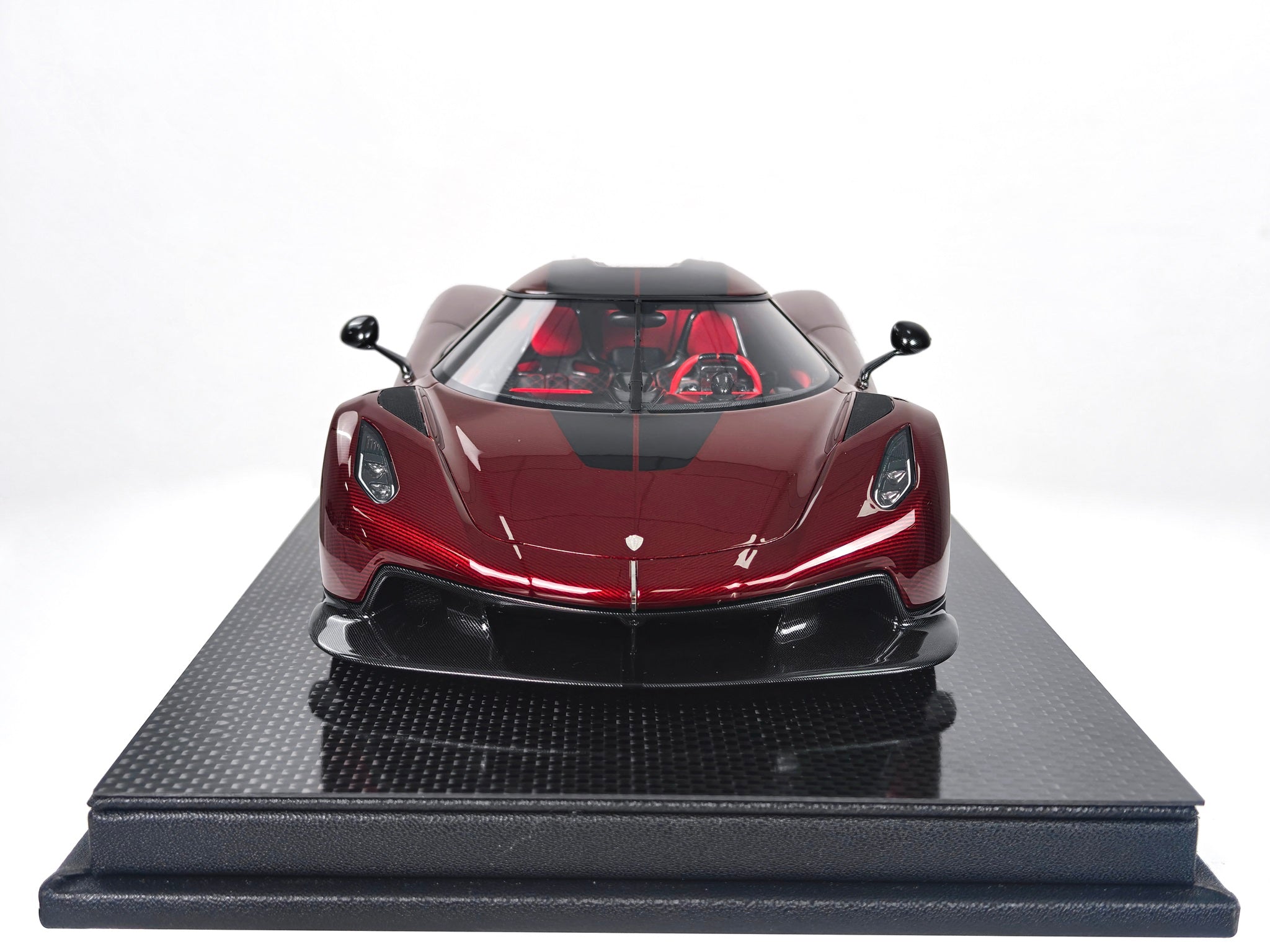 Koenigsegg Jesko 7290 PMC Special Project - red tinted carbon - 1:18