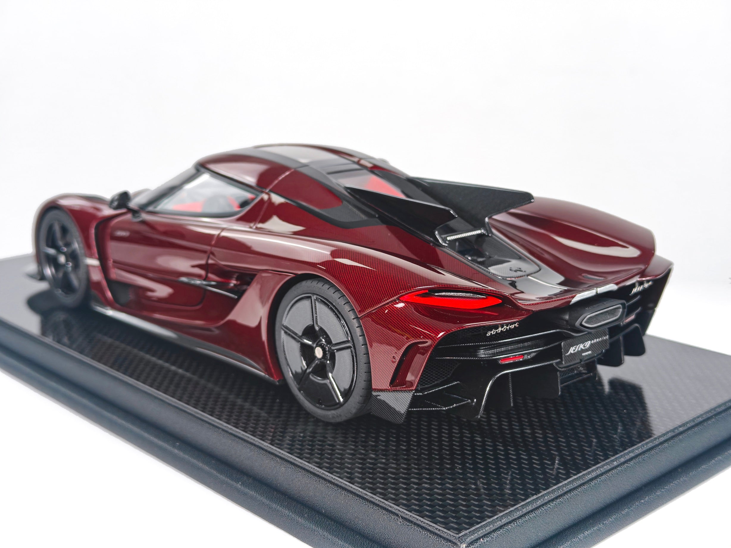 Koenigsegg Jesko 7290 PMC Special Project - red tinted carbon - 1:18