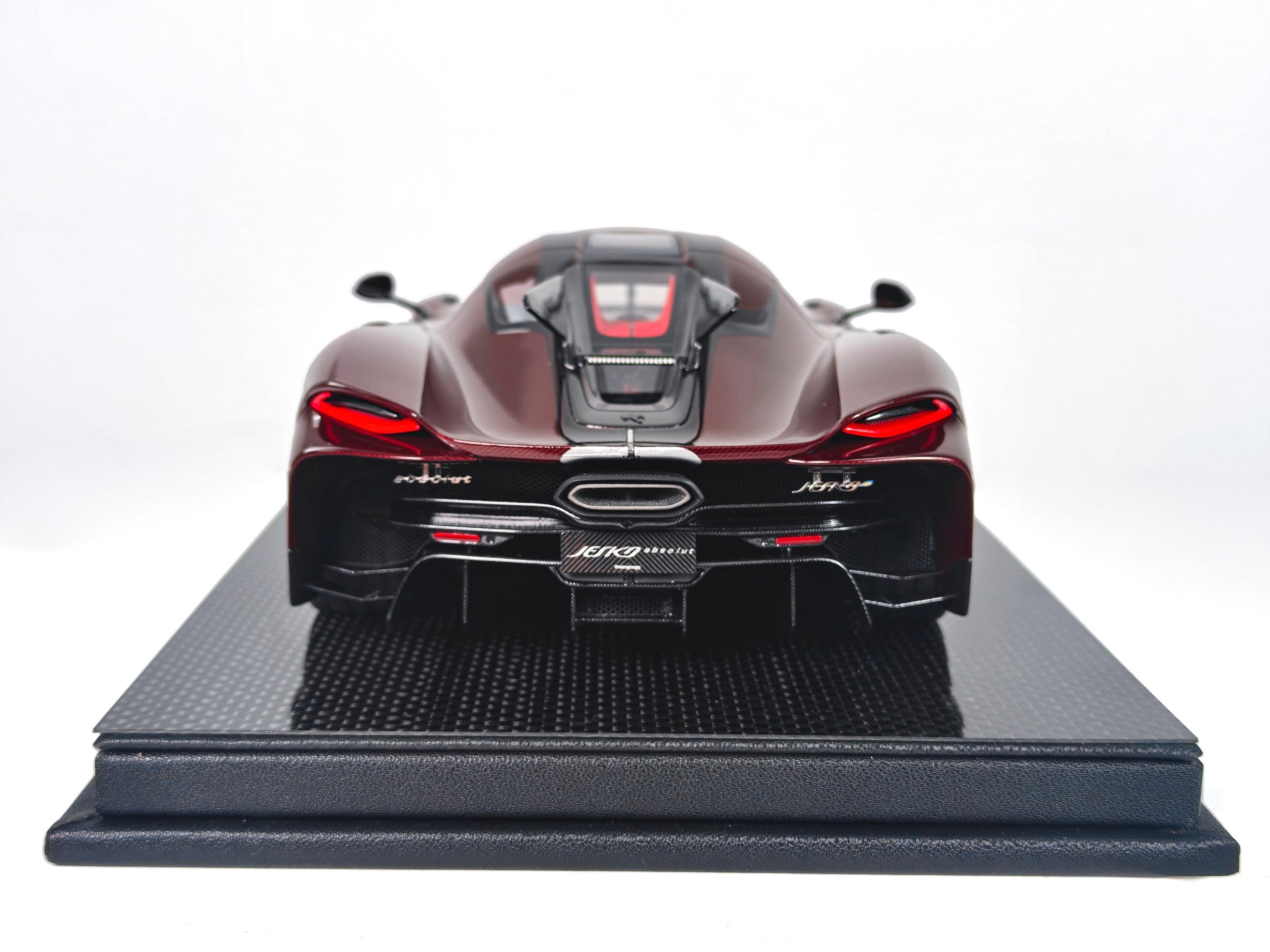 Koenigsegg Jesko 7290 PMC Special Project - red tinted carbon - 1:18