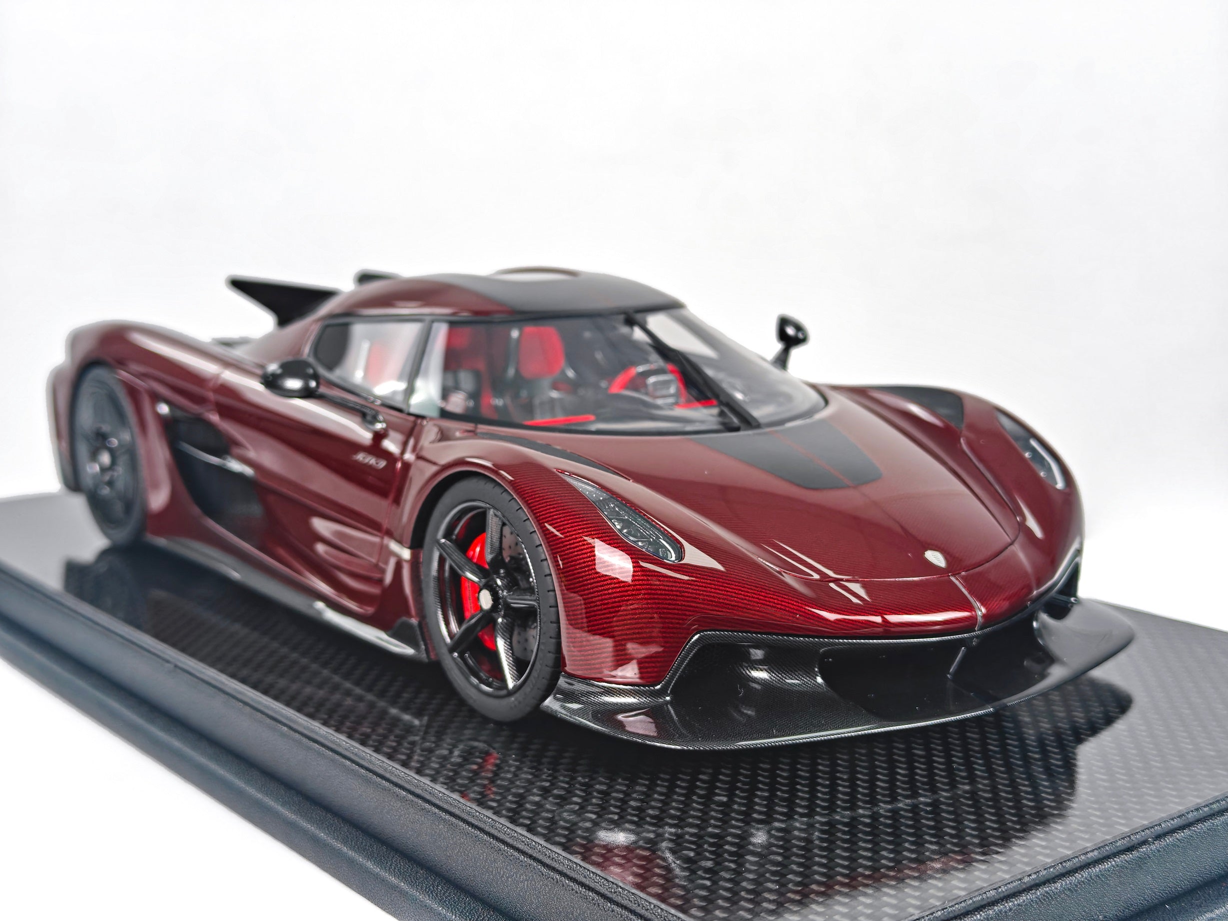 Koenigsegg Jesko 7290 PMC Special Project - red tinted carbon - 1:18