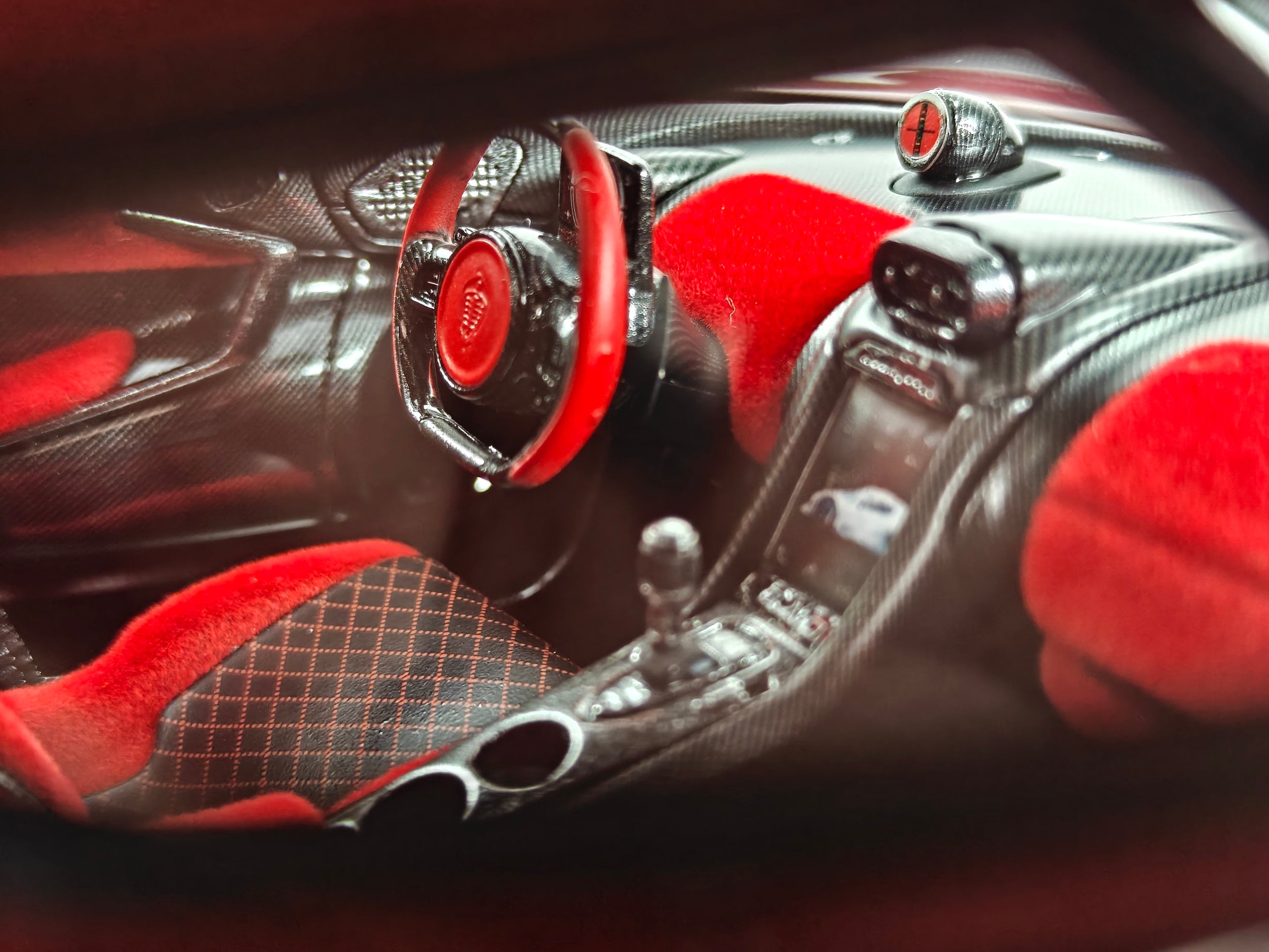 Koenigsegg Jesko 7290 PMC Special Project - red tinted carbon - 1:18