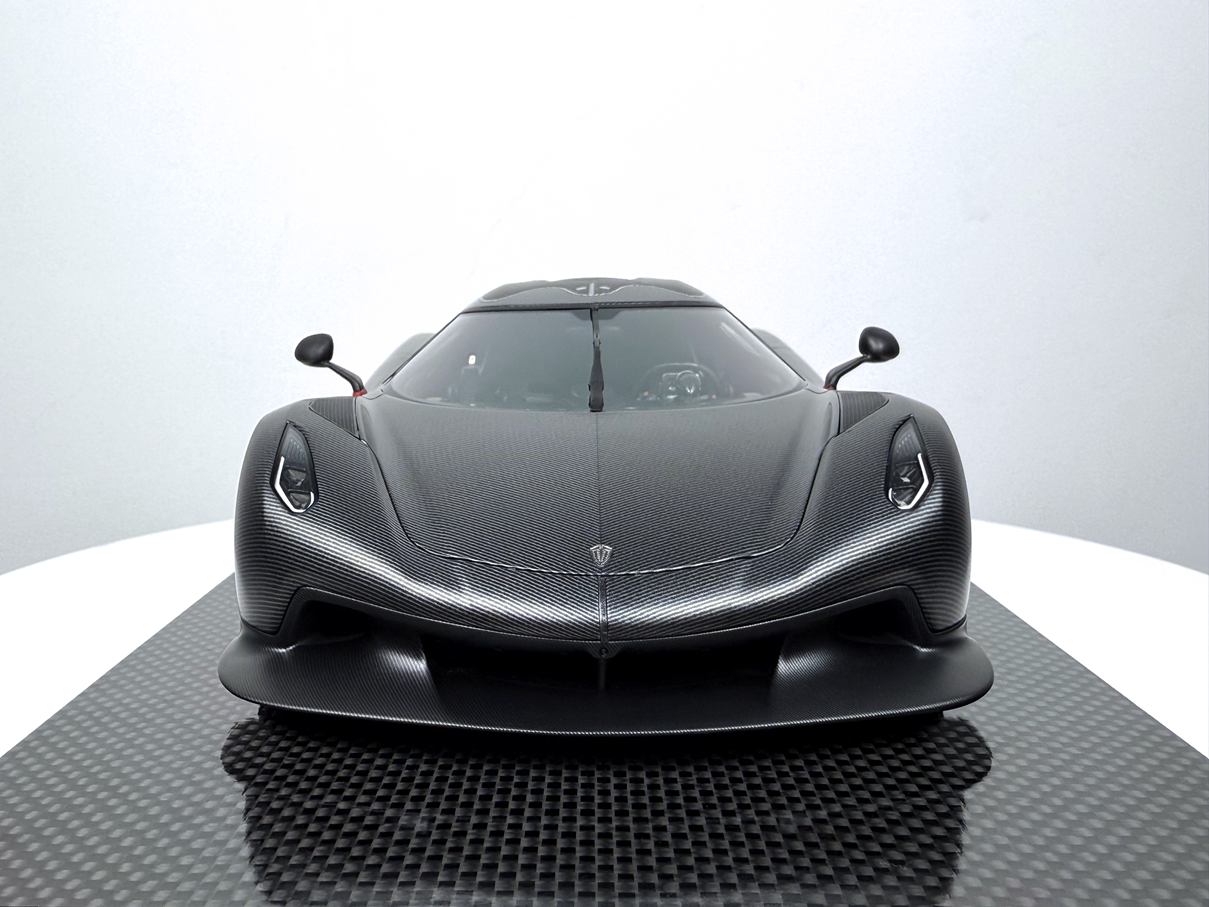 Koenigsegg Jesko Absolut 7267 PMC Special Project - naked carbon - 1:18