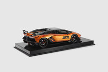 Load image into Gallery viewer, Lamborghini Aventador SVJ Roadster 63 - pearl orange - 1:18
