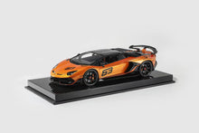 Load image into Gallery viewer, Lamborghini Aventador SVJ Roadster 63 - pearl orange - 1:18
