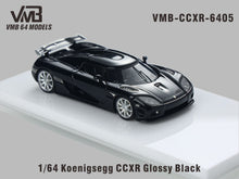 Load image into Gallery viewer, Koenigsegg CCXR - Glossy Black - 1:64
