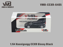 Load image into Gallery viewer, Koenigsegg CCXR - Glossy Black - 1:64
