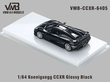 Load image into Gallery viewer, Koenigsegg CCXR - Glossy Black - 1:64

