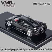 Load image into Gallery viewer, Koenigsegg CCXR Special Edition - Black Carbon - 1:43
