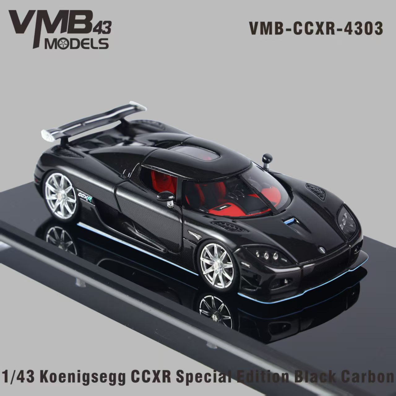 Koenigsegg CCXR Special Edition - Black Carbon - 1:43