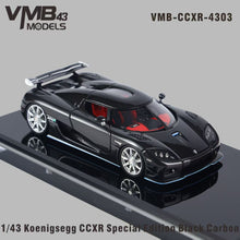 Load image into Gallery viewer, Koenigsegg CCXR Special Edition - Black Carbon - 1:43
