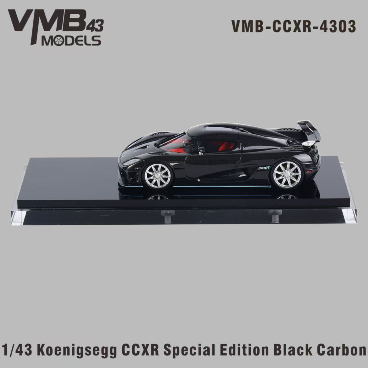 Koenigsegg CCXR Special Edition - Black Carbon - 1:43