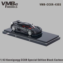 Load image into Gallery viewer, Koenigsegg CCXR Special Edition - Black Carbon - 1:43
