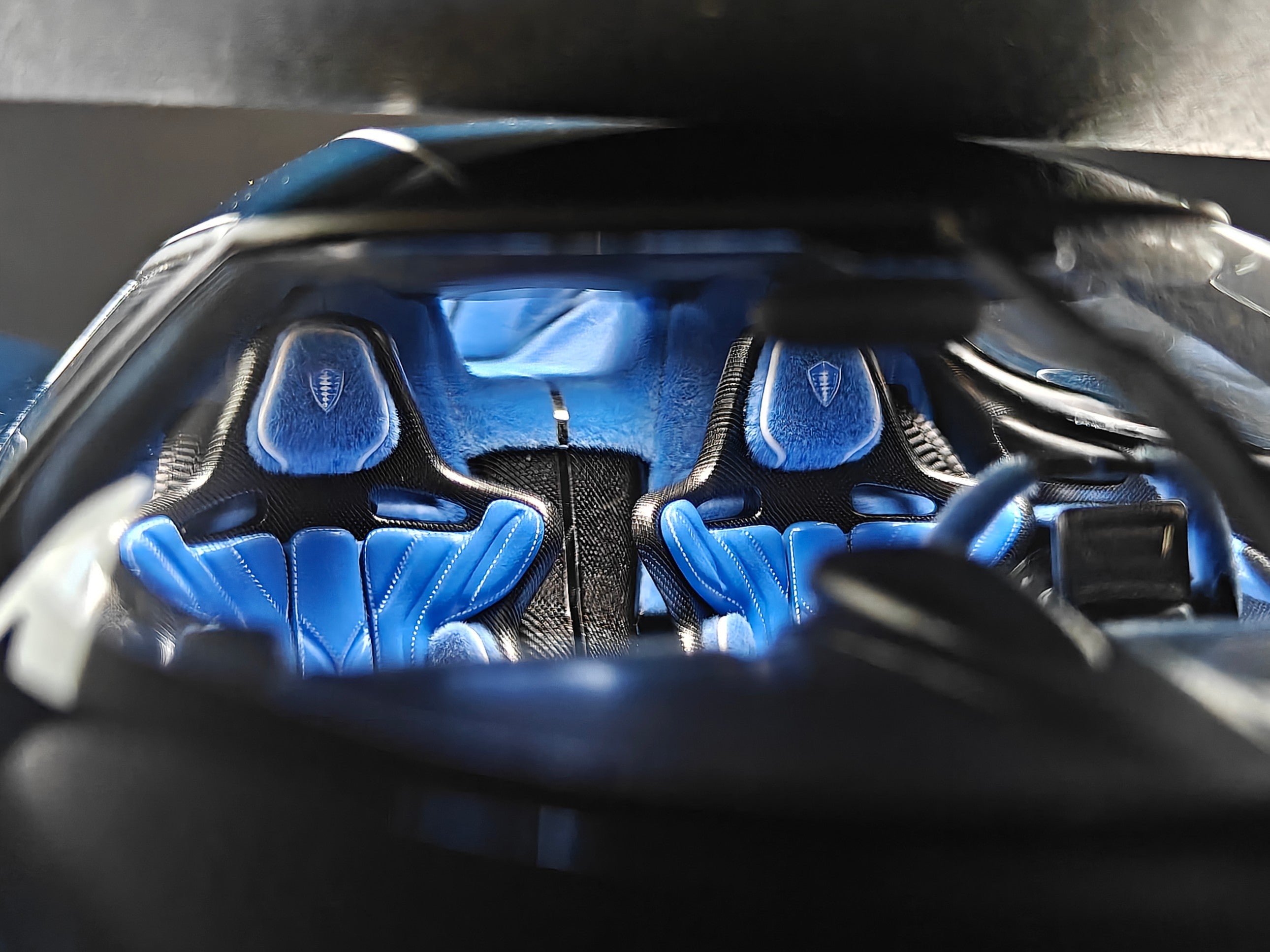 Koenigsegg Jesko Absolut PMC Special Project - Blue Tinted Carbon - 1:18