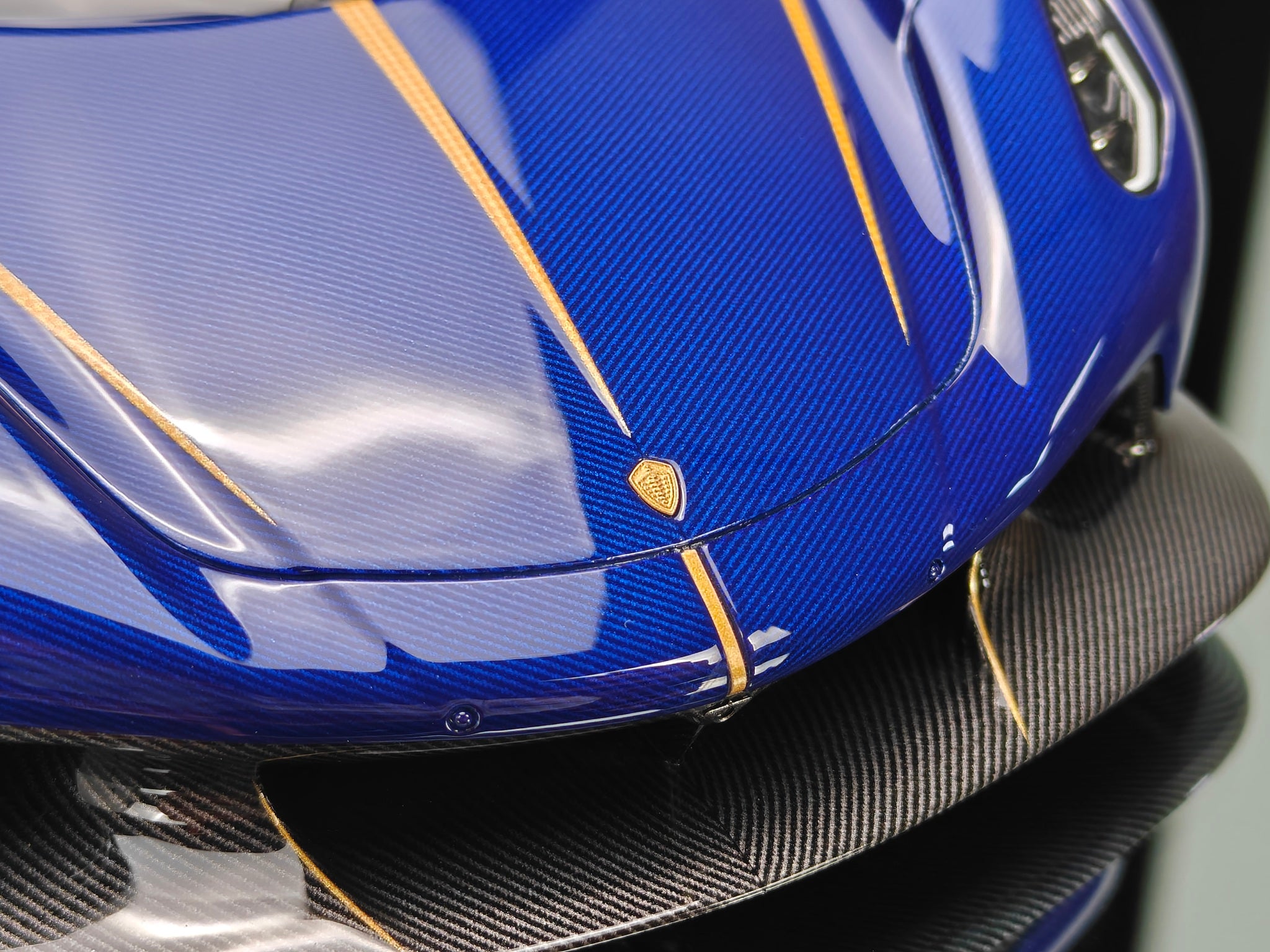 Koenigsegg Jesko Absolut 7389 PMC Special Project - Blue Tinted Carbon - 1:18