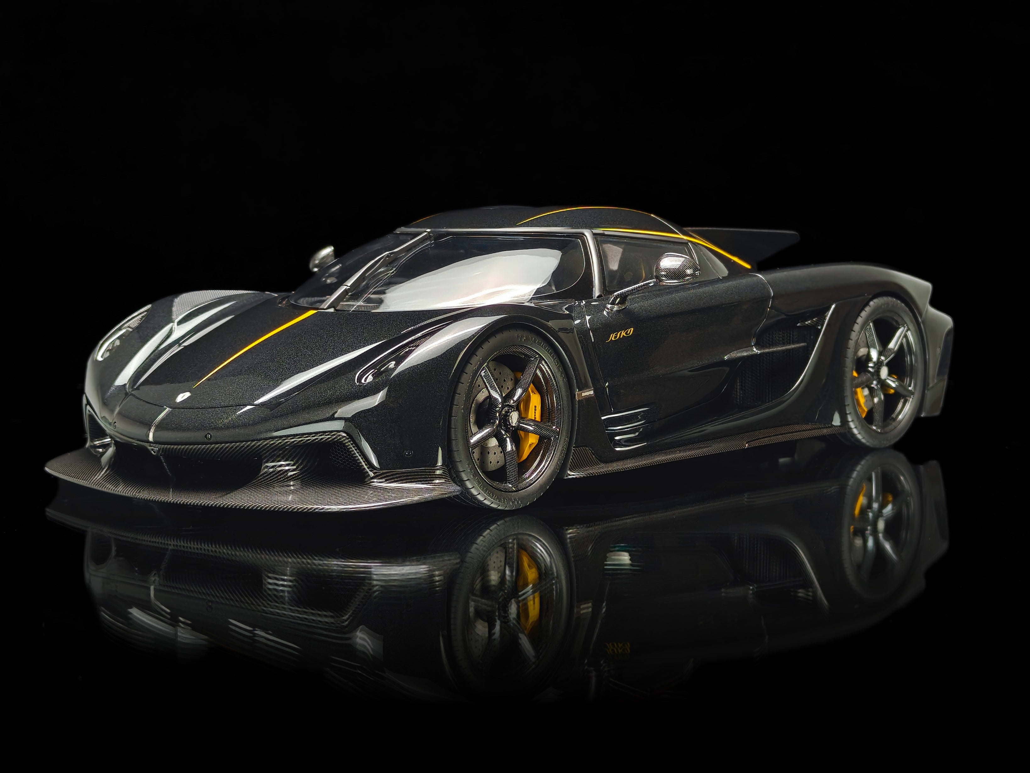 Koenigsegg Jesko Absolut 7357 PMC Special Project - Anthracite - 1:18