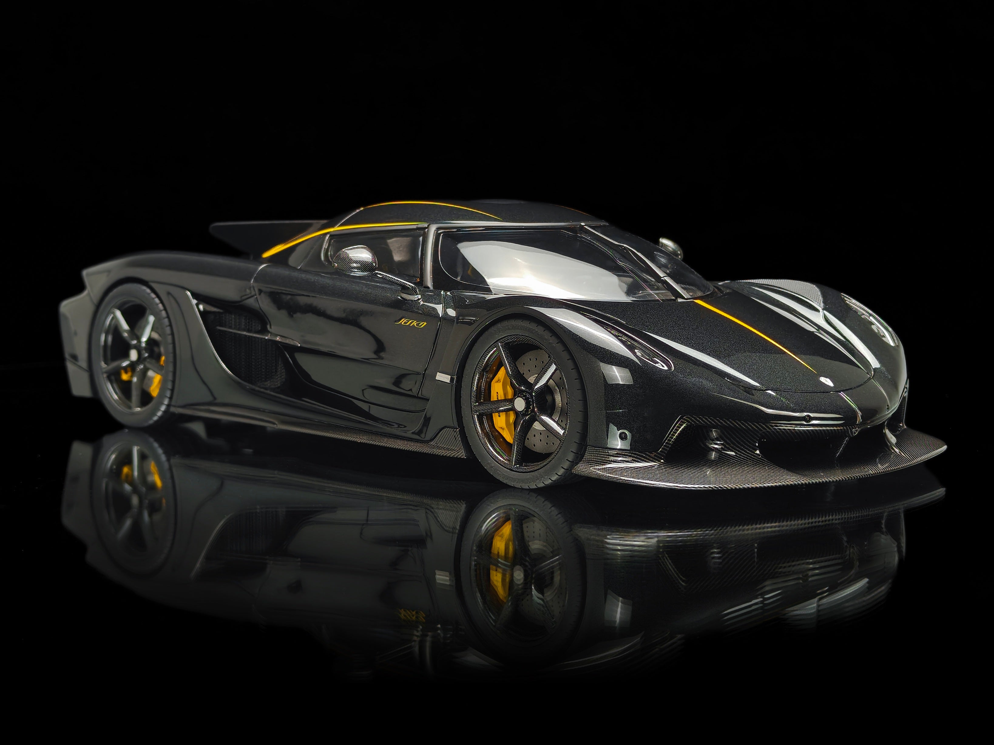 Koenigsegg Jesko Absolut 7357 PMC Special Project - Anthracite - 1:18