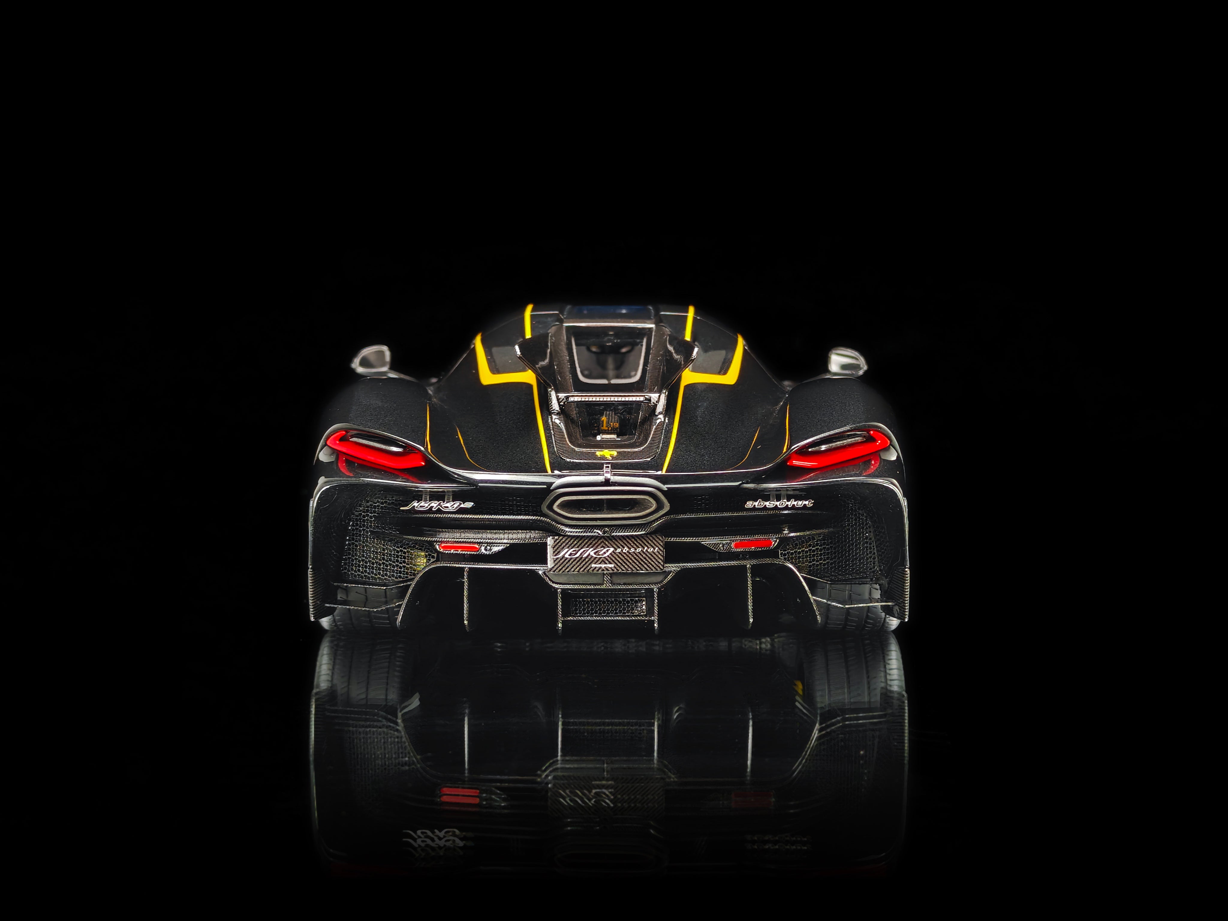 Koenigsegg Jesko Absolut 7357 PMC Special Project - Anthracite - 1:18