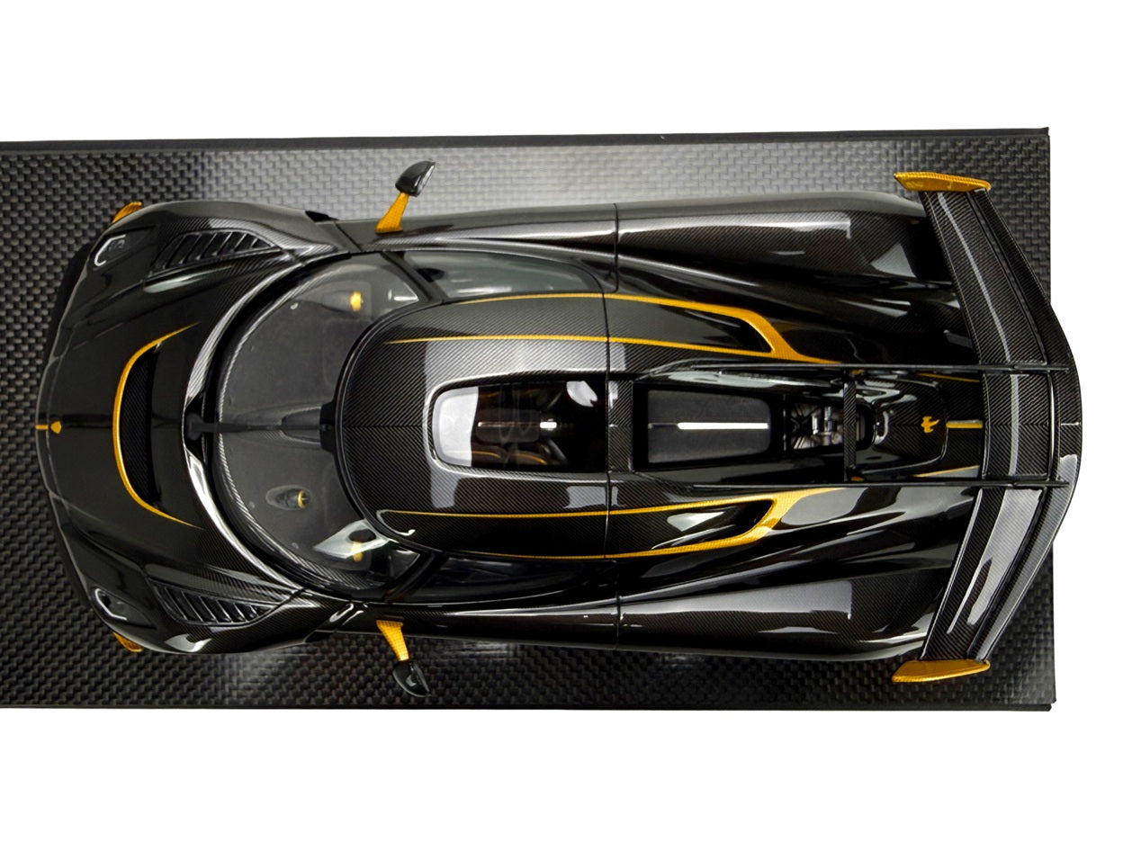 Koenigsegg Jesko 7383 PMC Special Project - carbon gold - 1:18