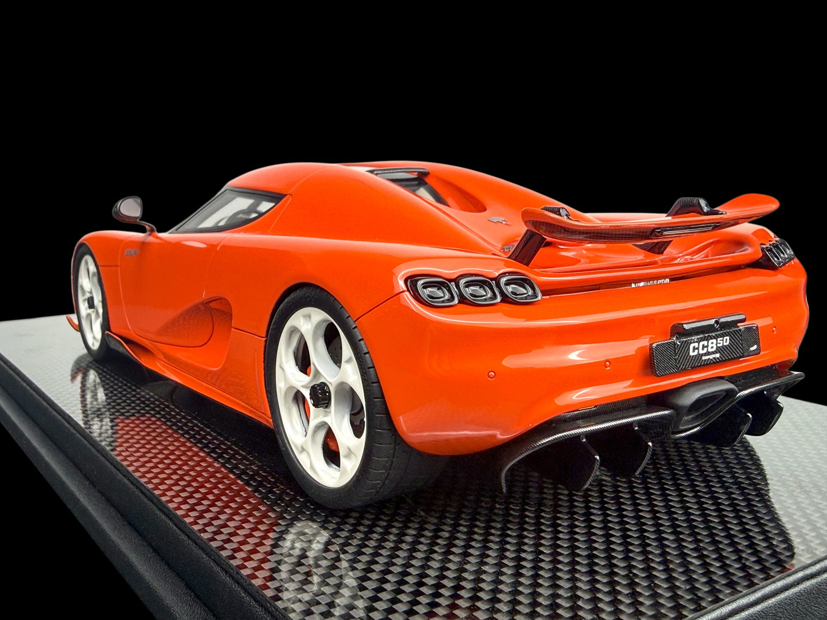 Koenigsegg CC850 PMC Special Project - Santa Laura Lava Orange - 1:18