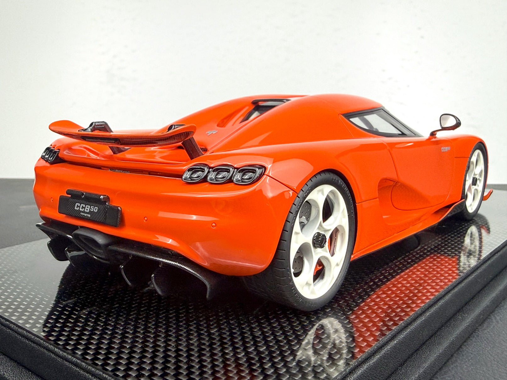 Koenigsegg CC850 PMC Special Project - Santa Laura Lava Orange - 1:18