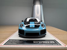 Load image into Gallery viewer, Porsche 911 GT2RSMR - Gulf Blue - 1:18
