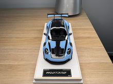 Load image into Gallery viewer, Porsche 911 992 GT3RS - Baby Blue - 1:18
