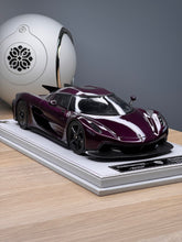 Load image into Gallery viewer, Koenigsegg Jesko Absolut PMC Special Project - Purple Tinted Carbon - 1:18
