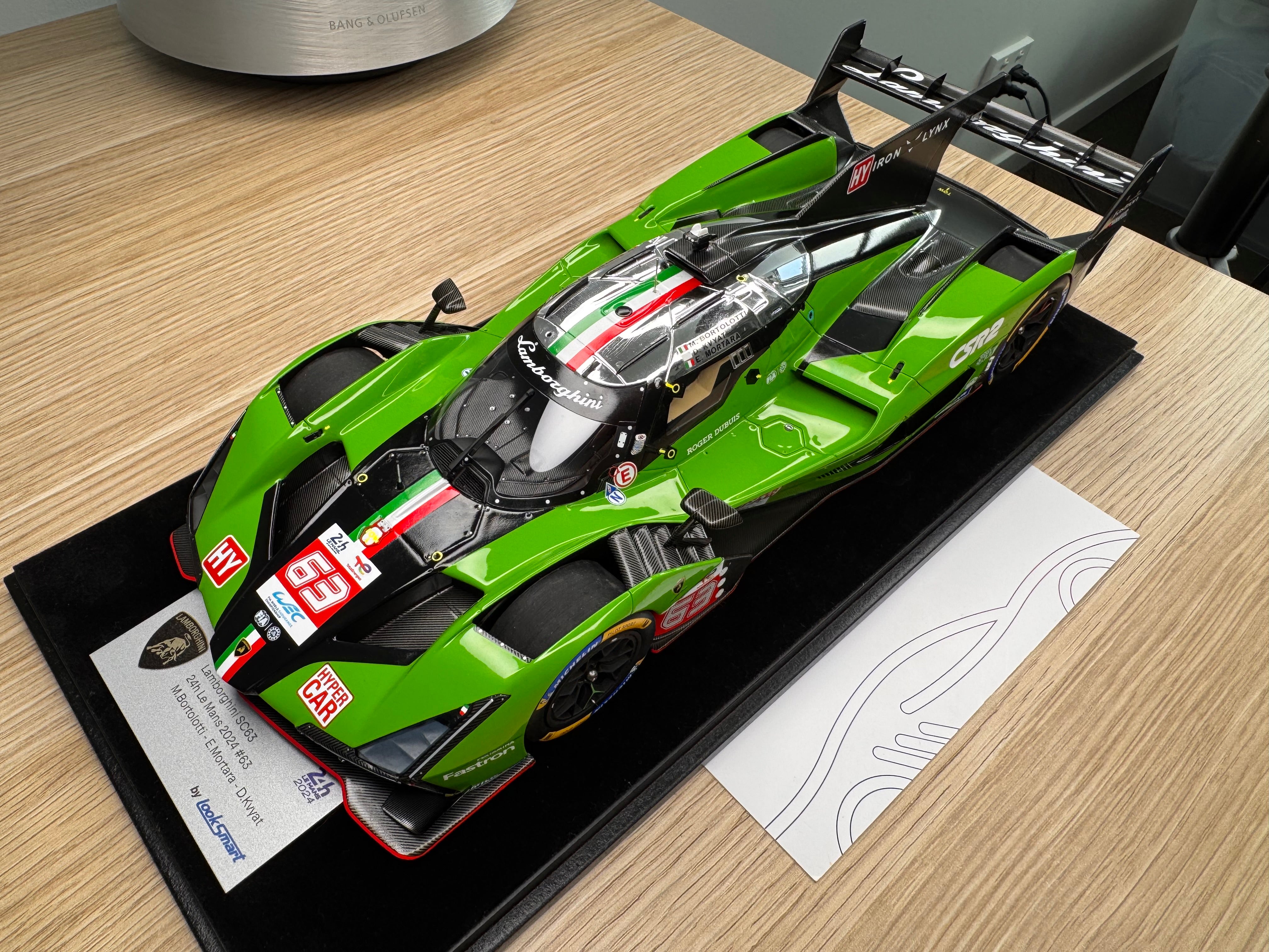 Lamborghini SC63 - 24h Le Mans No. 63 - 1:18