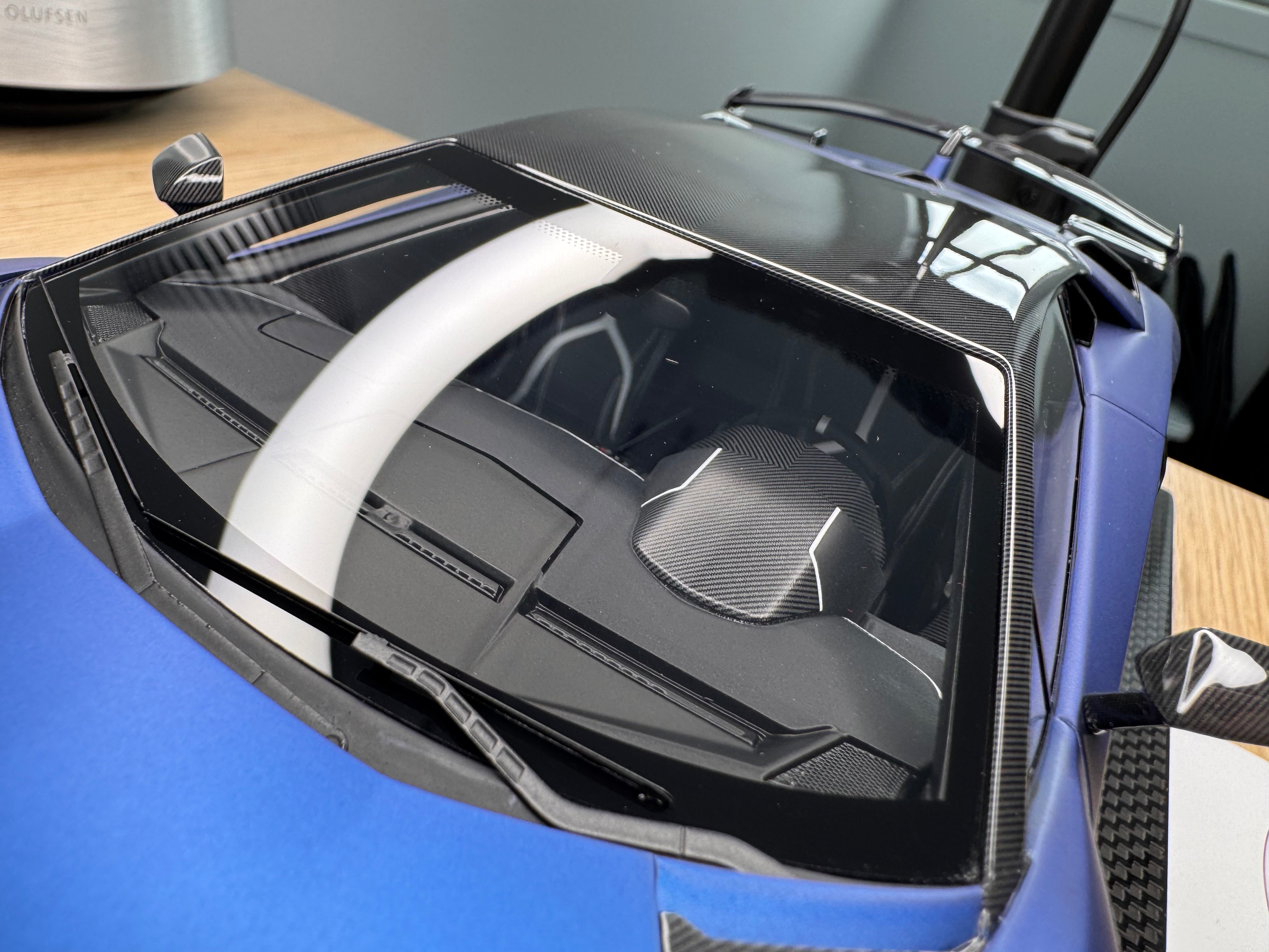 Lamborghini Aventador SVJ - Blu Emera - 1:18