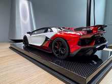 Load image into Gallery viewer, Lamborghini Aventador SVJ - Pearl White / Rosso Khonsu - 1:18
