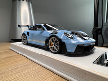 Load image into Gallery viewer, Porsche 911 992 GT3RS - Baby Blue - 1:18
