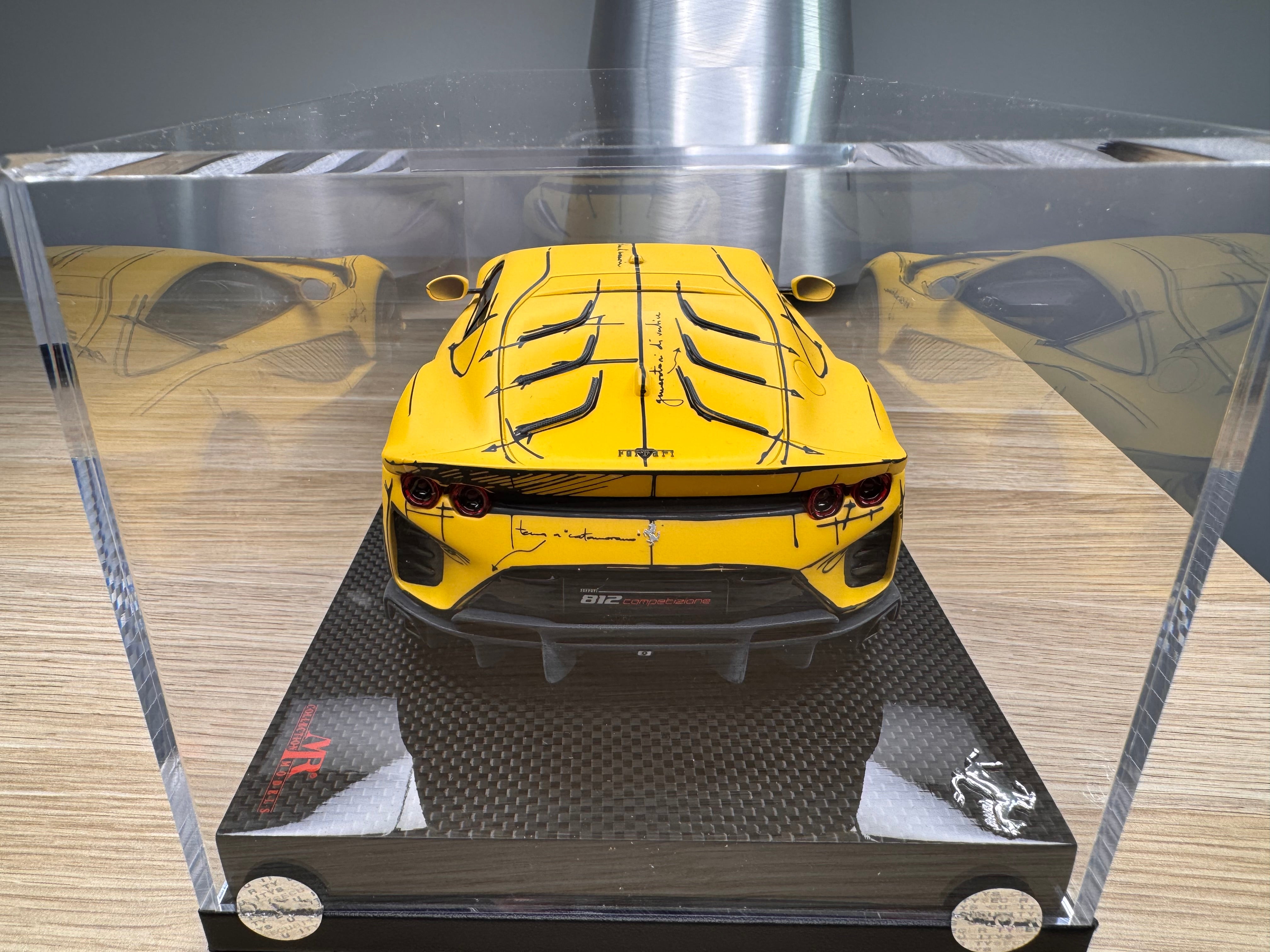 Ferrari 812 Competizione - Blank Sheet - 1:18