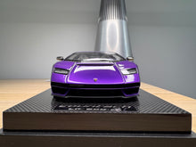 Load image into Gallery viewer, Lamborghini Countach LPI 800-4 - Viola Pasifae LE49 on carbon base - 1:18
