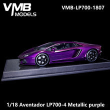 Load image into Gallery viewer, Lamborghini Aventador LP700-4 - Metallic Purple - 1:18
